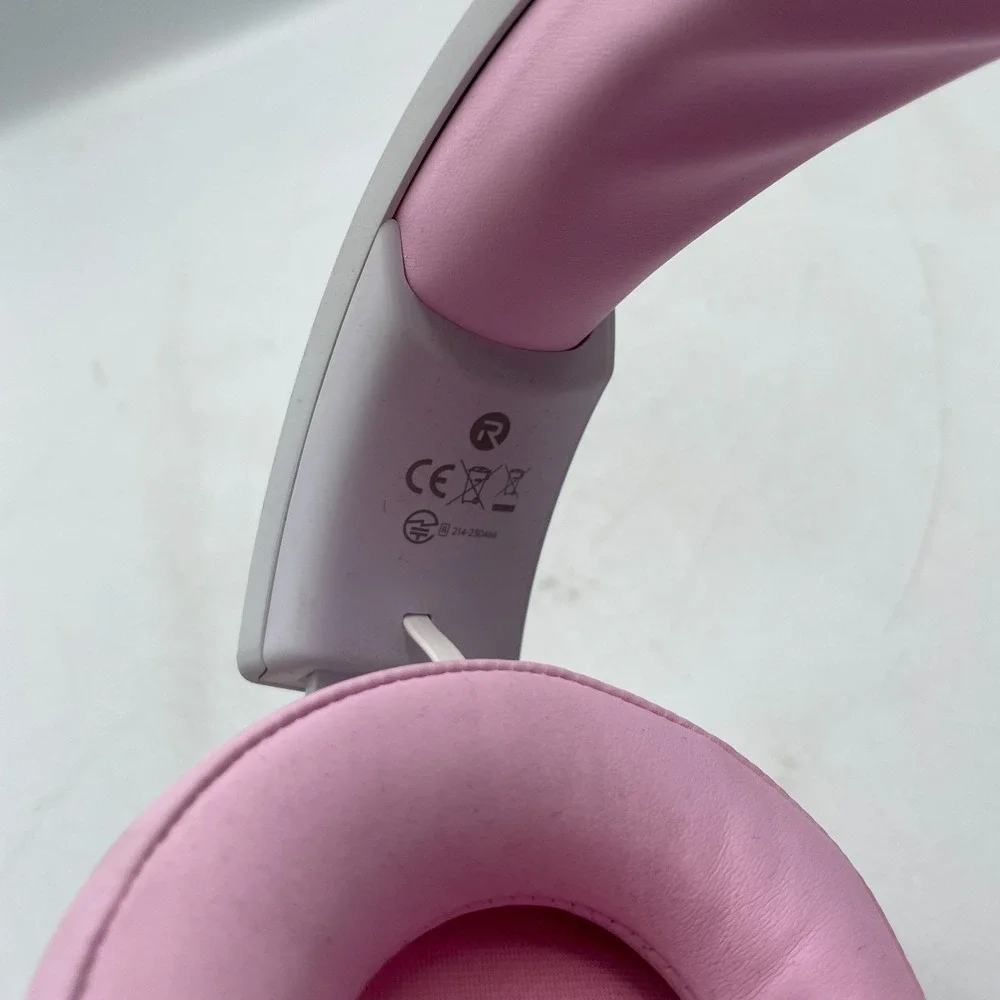 Gtheos Captain 300 Wireless Gaming Headset Pink White USB Over-Ear for PS5 & PS4